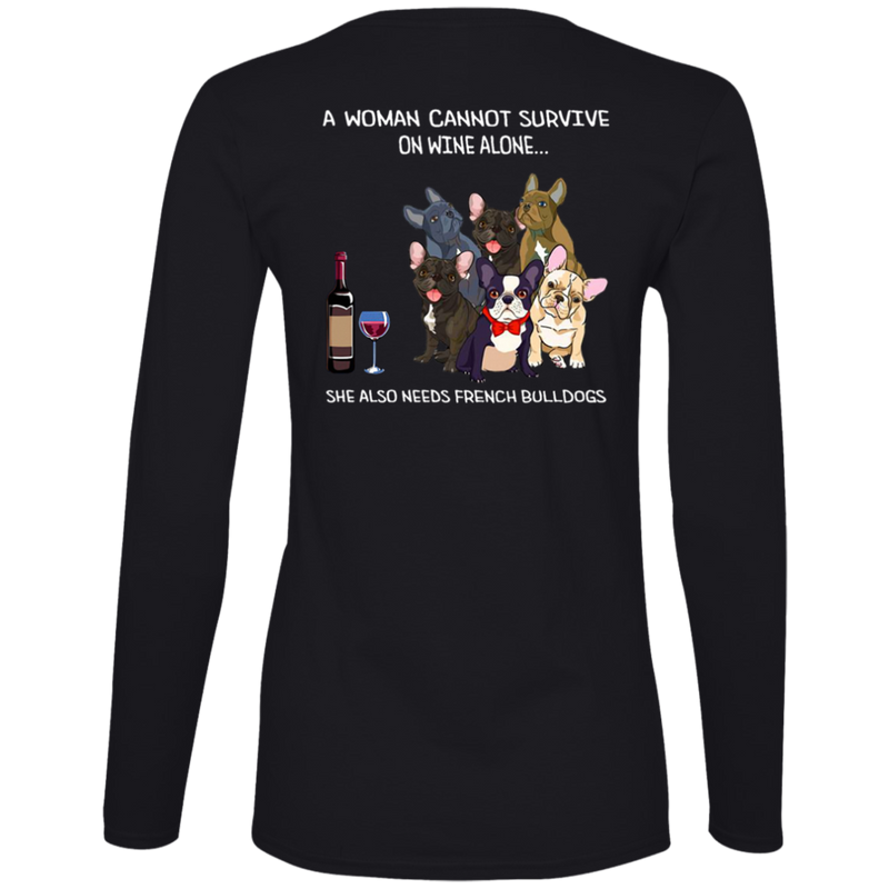 A Woman Cannot Survive On Wine Alone She Also Need